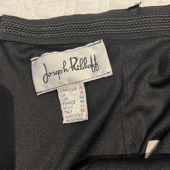 Strapless Joseph Ribkoff gown - Picture 2 of 7